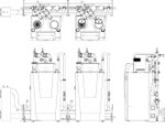 System kaskadowy LV/2xC240-160 montaż w szeregu/izolowany